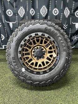 Brand New AXD Off Road Satin Bronze 18x9 6x139.7 18 Inch Wheels