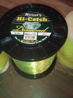 Brand New hi catch diamond 50lb 3000yrd fishing line