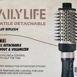 Hair Dryer Brush 5 Attachments Set By DailyLife 