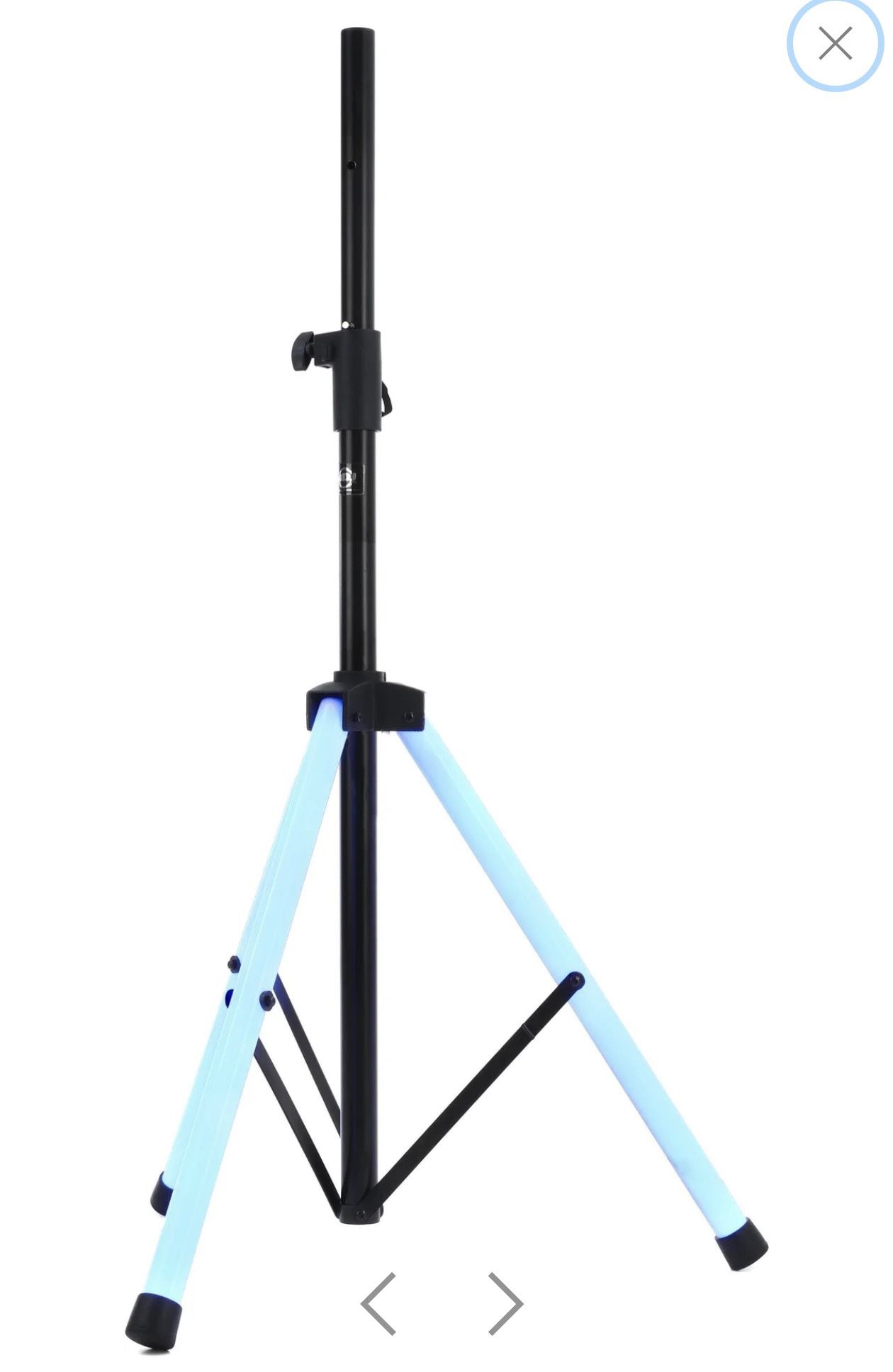 ADJ Color Stand LED Illuminated Speaker Stand