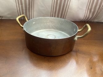 Copper saucepan
