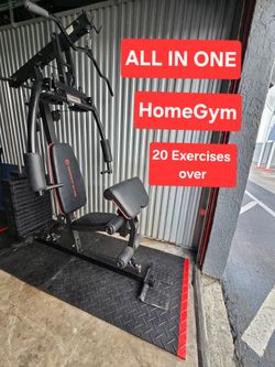 HomeGym all in ONE.  20 Exercises over. 190 Pounds&Libras Weight Stucks.  Homestead 33033