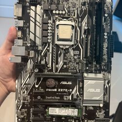 Complete Motherboard With CPU, Ram And SSD (Working)