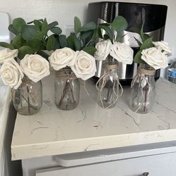 Mason Jar Floral Decor