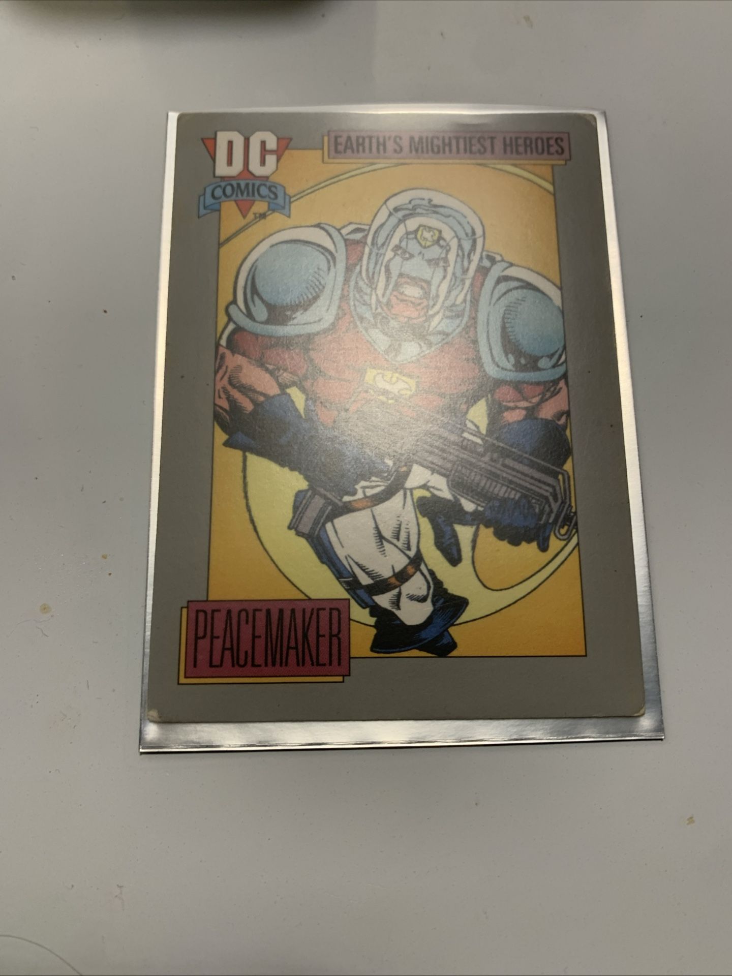 Peace Maker Earths Mighty Hero’s Trading Card 1991