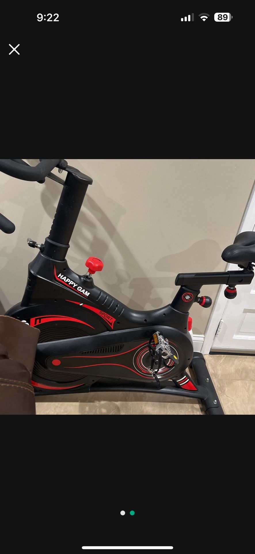 Indoor cycling exercise bike