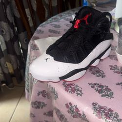 Jordan 6 Rings Gym Red