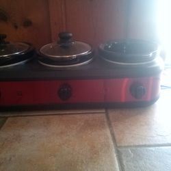 Tru  3 Pot Slow Cooker
