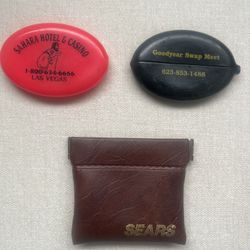 Vintage Squeeze Coin Purses $5 Each