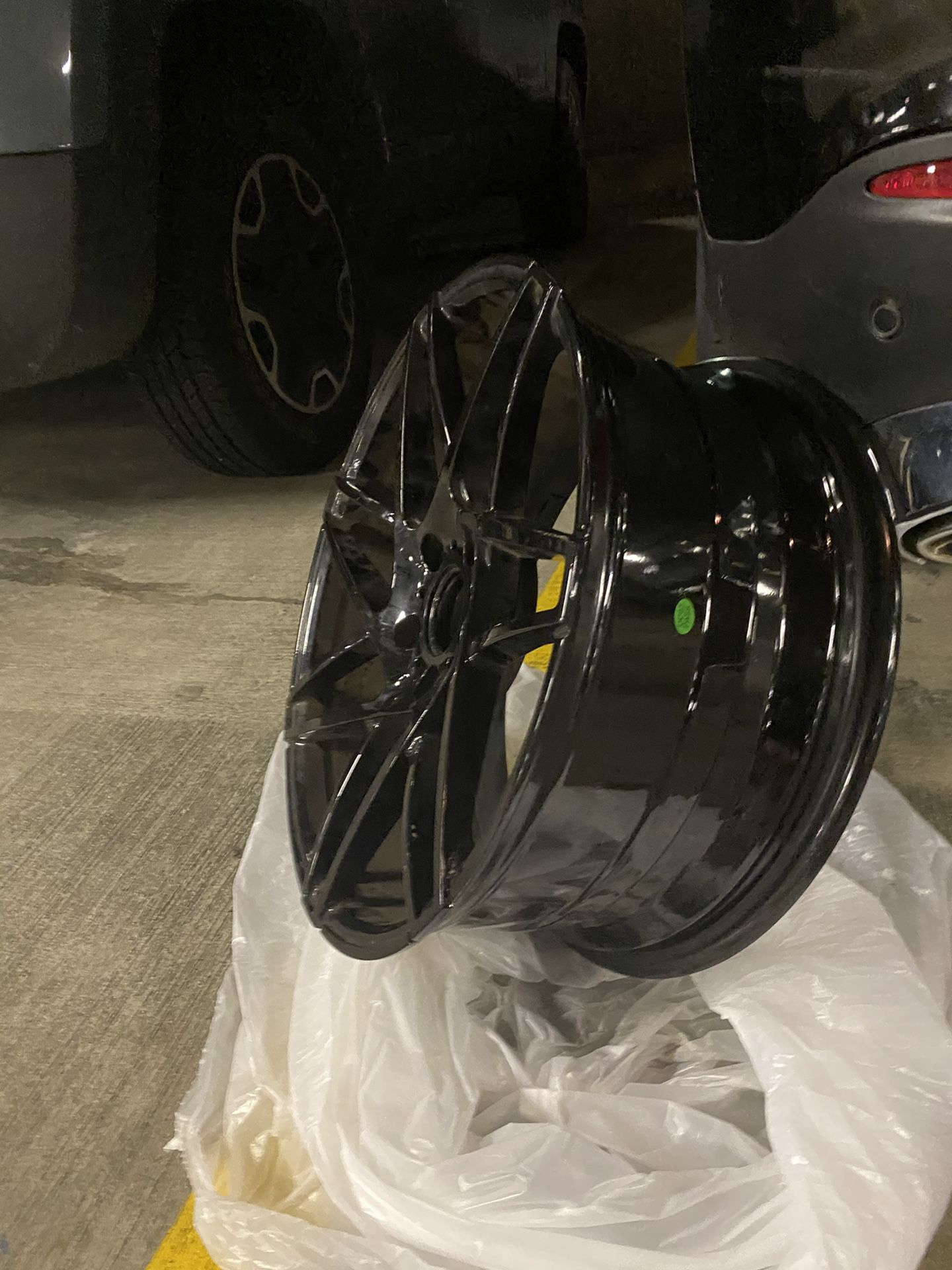18” Versus VS6832 Black Wheels Rims