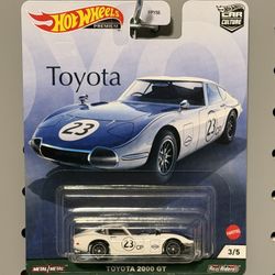 Hot Wheels Premium Car Culture Toyota 2000 GT