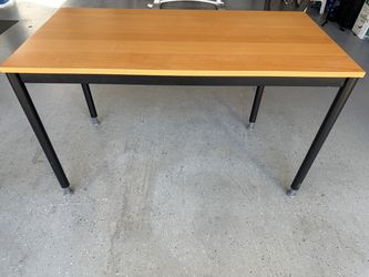 Solid Rectangular table