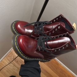 Cherry Red Doc Martens 