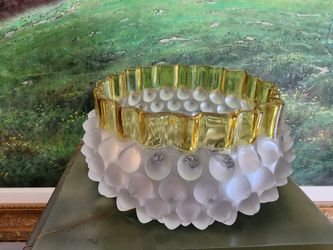 ANTIQUE HOBBS BROCKUNIER BOWL
