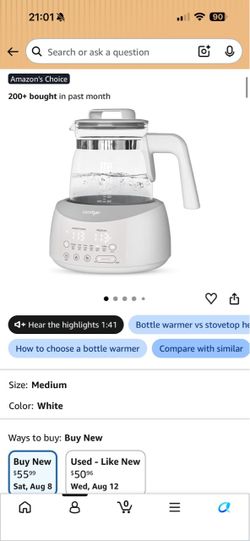 Comfyer Bottle Warmer