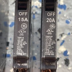 GE - THQP Breakers