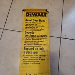 DeWALT SCROLL SAW STAND BRAND NEW