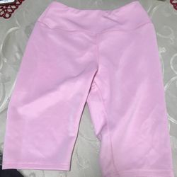Pink Biker Shorts