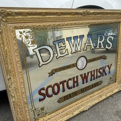 Dewars scotch Whisky Mirror