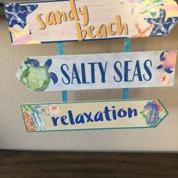 Summer / Beach Bridal Shower Decorations