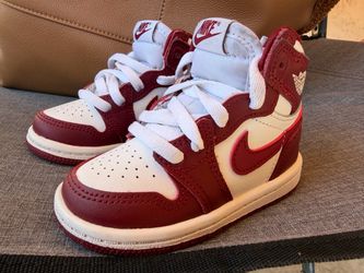 Air Jordan 1 Retro High OG TD 'Artisanal Red' 5c