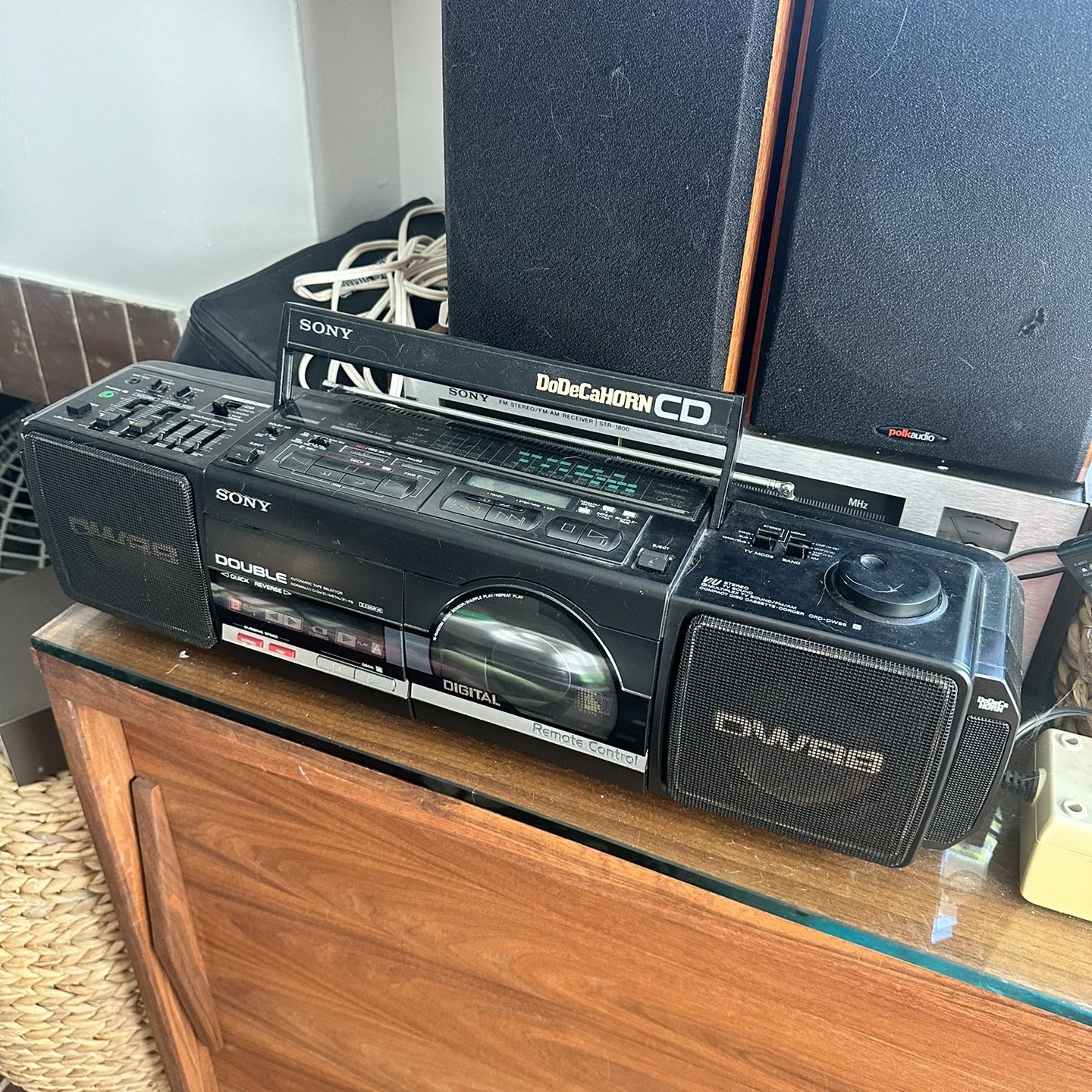 Sony CFD-500 CD Radio Cassette Corder 