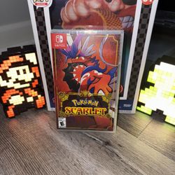 Pokemon Scarlet, Nintendo Switch, Brand New 