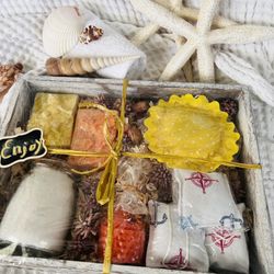 Spa Baskets; Handmade From Organic Ingredients 