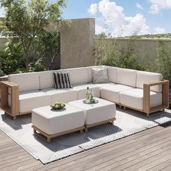 New,8 Pieces Outdoor Patio Set ( Already Assembled 