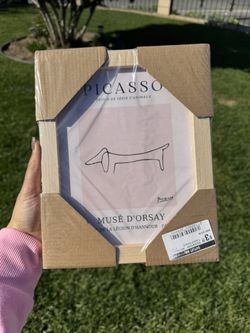 Pablo Picasso Dachshund Print, Minimalist Modern Art Poster, Contemporary Art