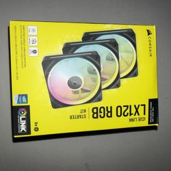 CORSAIR FANS LX120 RGB