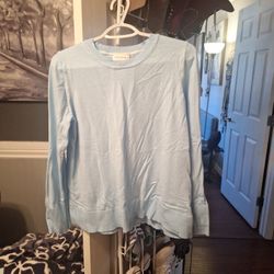Womens Light Blue Sweater
