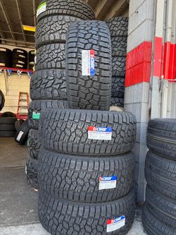 Brand new Dcenti DC88 33X12.50R18LT Tires available with installation mounting and balance we financ