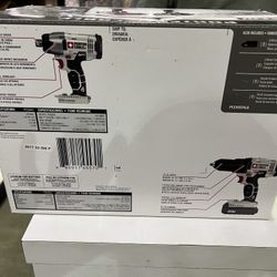 PORTER-CABLE 20V MAX Cordless Drill and Impact Driver, Power Tool Combo Kit with 2 Batteries and Charger (PCCK619L2)