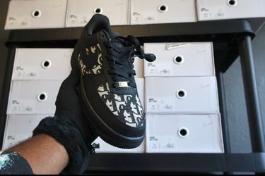 Black Dior Air Force size 5.5 women’s to 11 men