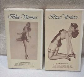 Vintage Film Collection (2) "Blue Vanities" VHS Tapes Tape #16 & #29