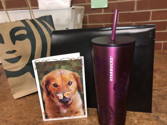 Starbucks Venti fall Plum Rose 2020 stainless reel cold cup