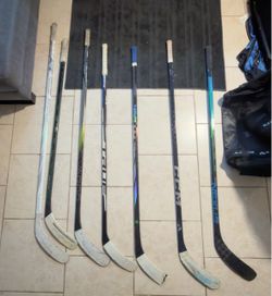 Hockey sticks