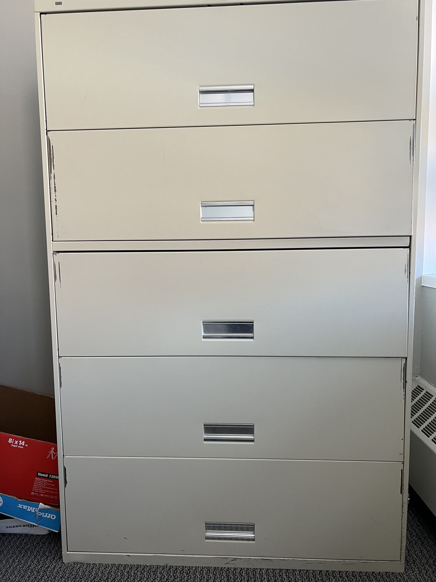 Lateral Filing Cabinet - 5 Drawers