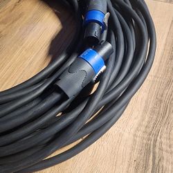 100FT Neutrik SpeakON Speaker Cable 12/2 NL2