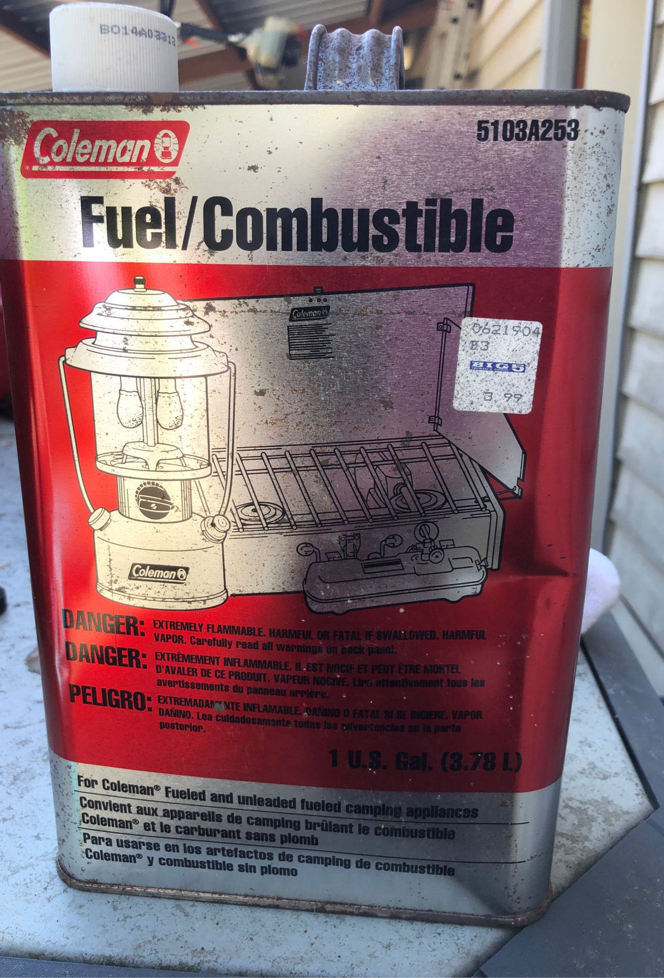 Coleman White Gas