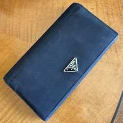 Black Nylon Wallet 
