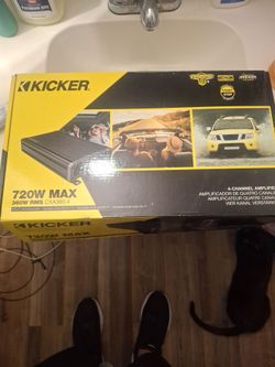Kicker CXA360.4 4-Channel Car Amplifier