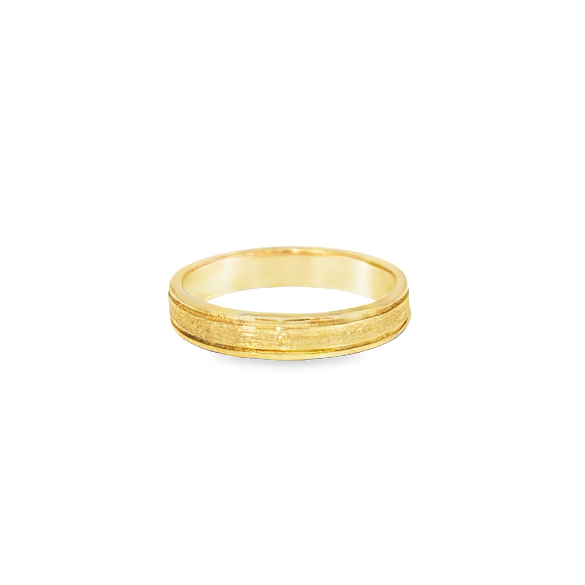 10k Yellow Gold Band Ring