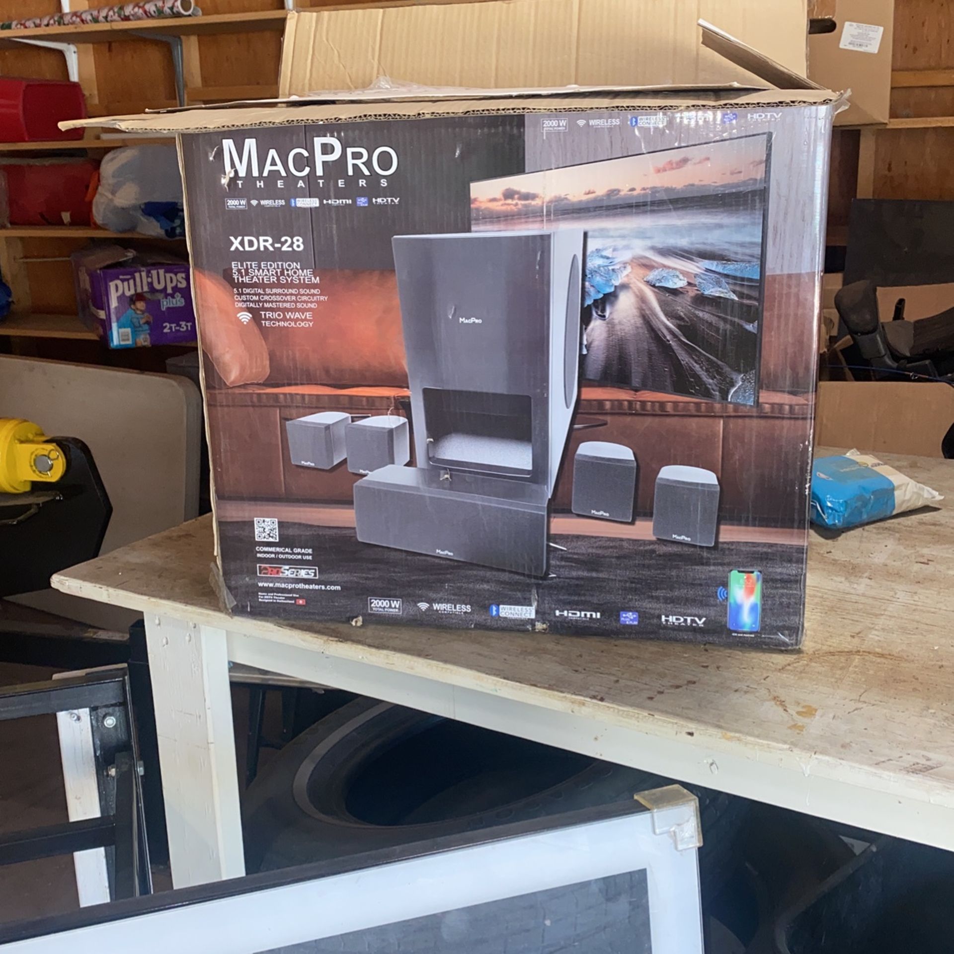 MacPro Theaters Surround Sound