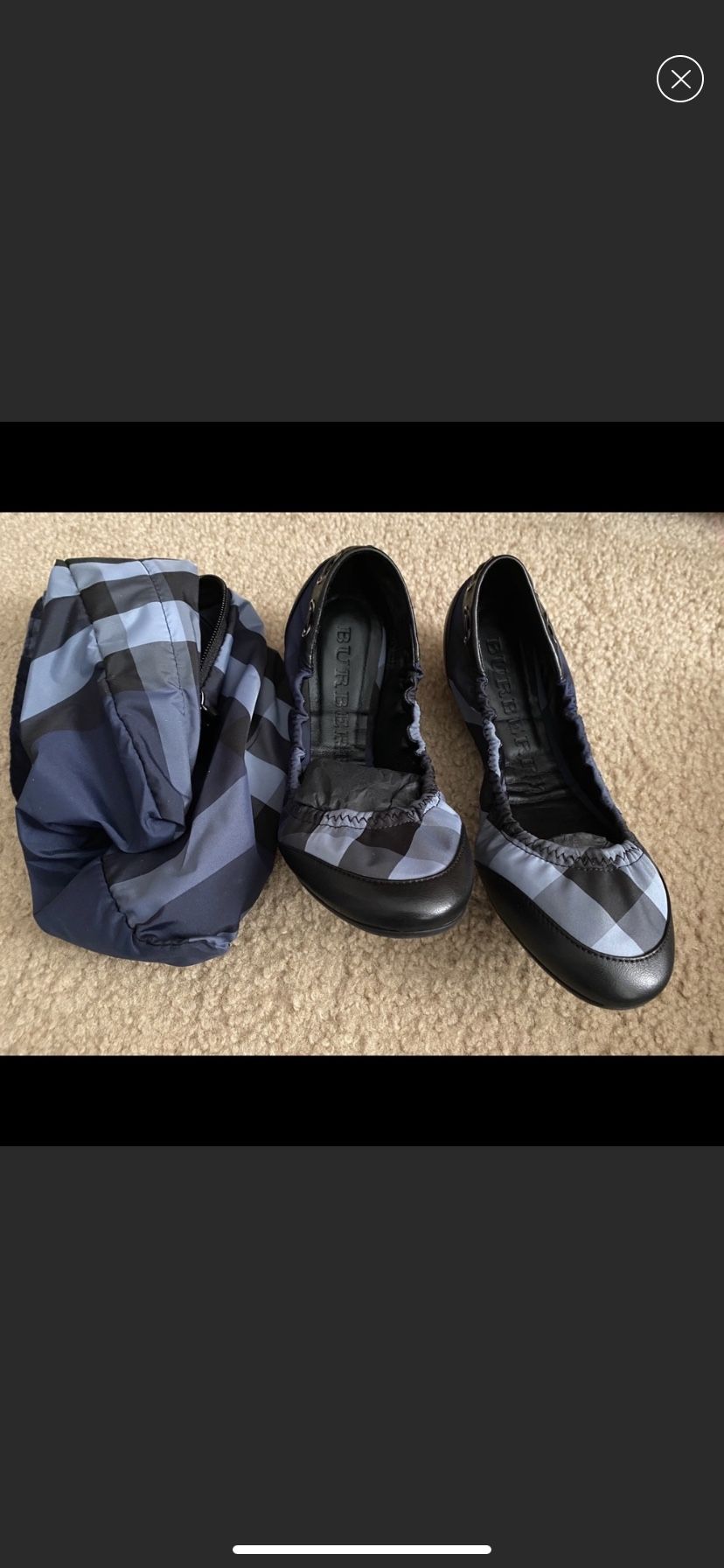 Brand New Authentic Burberry Flats