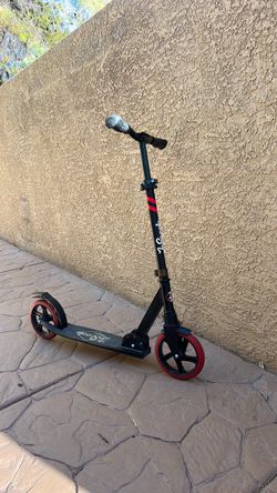 Black and Red Kick Scooter