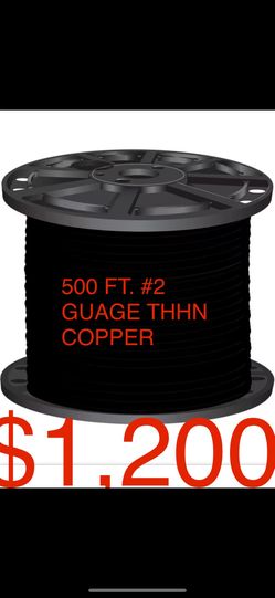 #2 THHN Stranded Copper 500ft 