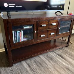 Wooden TV stand Cabinet