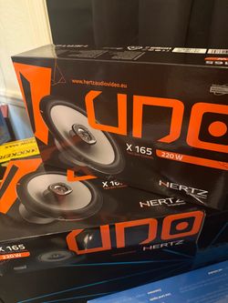 Hertz X 165 Two Way Coaxial Speakers 220W